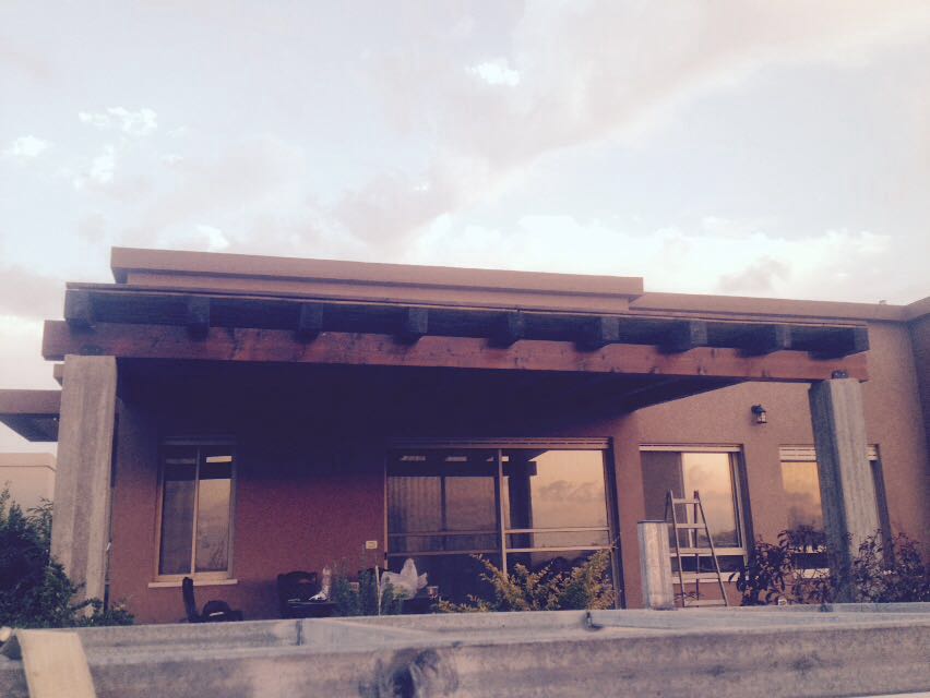 פרגולות מעץ גושני